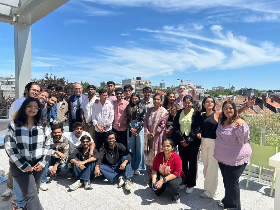 ITM students on a cultural visit in France