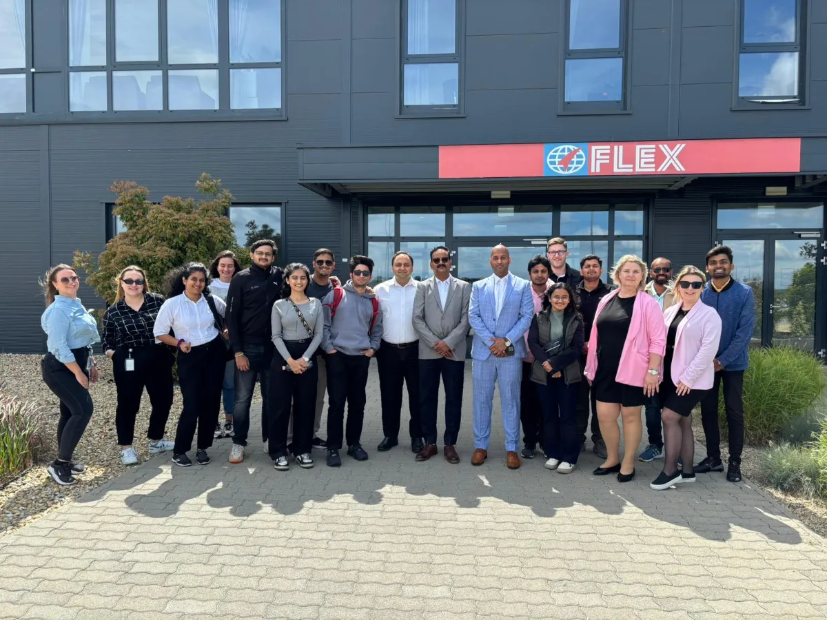An ITM industry visit to Flex in Dubai