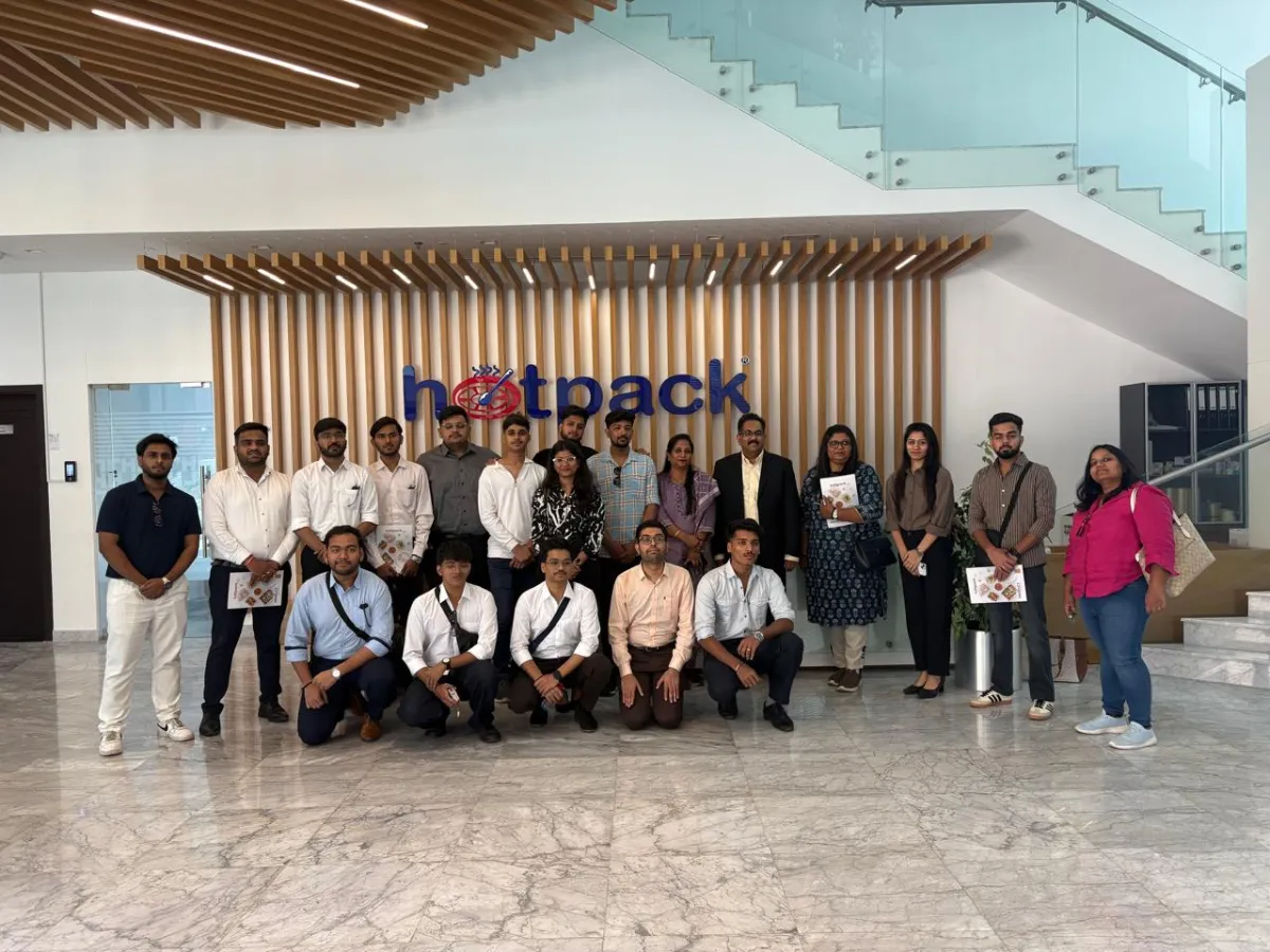 An ITM industry visit to Hotpack in Dubai