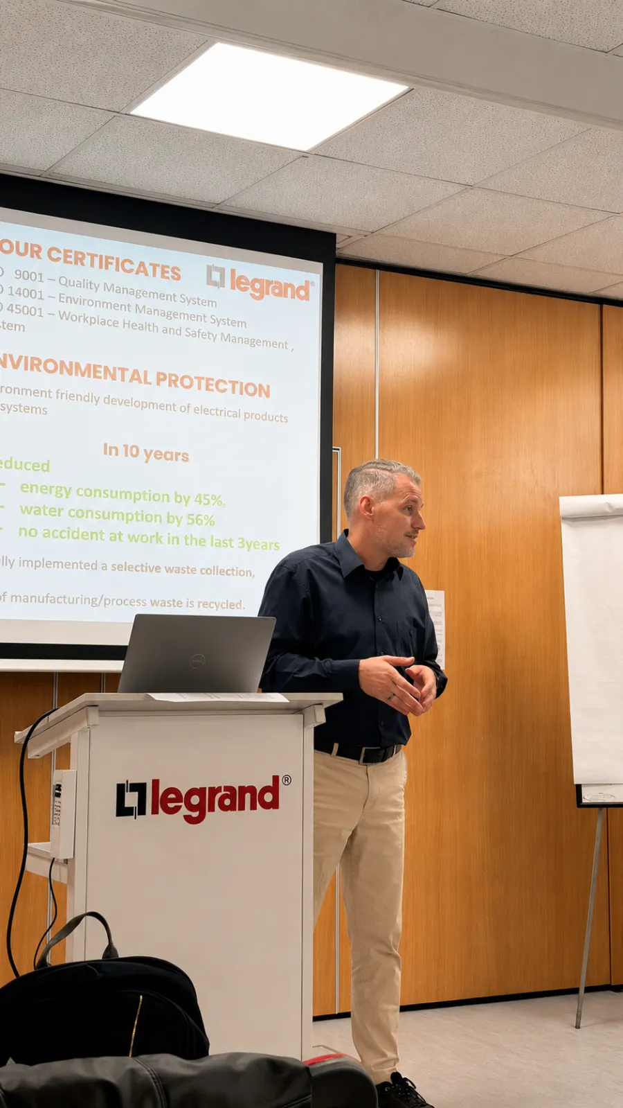 An industry visit to Legrand in Hungary